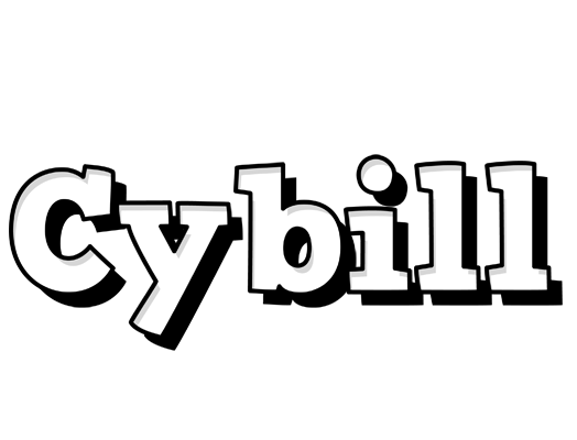 Cybill snowing logo