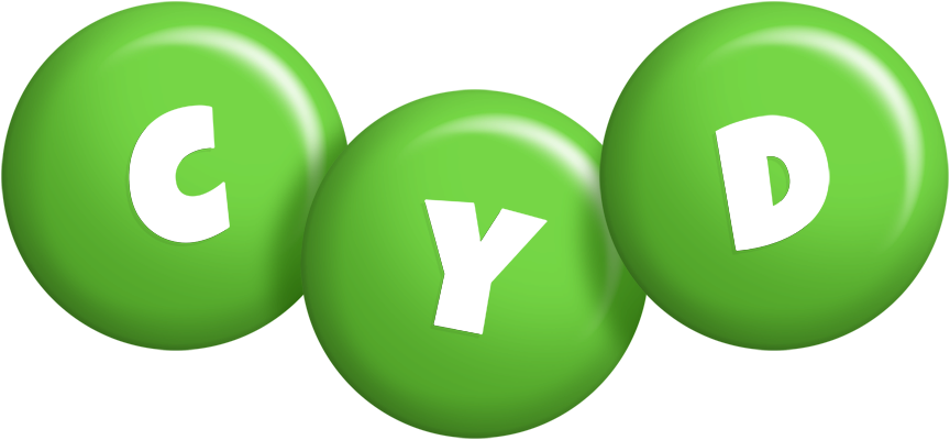 Cyd candy-green logo