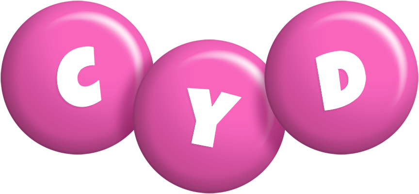 Cyd candy-pink logo