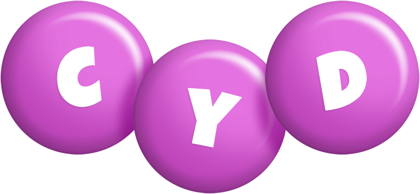 Cyd candy-purple logo