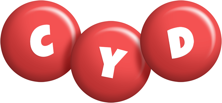 Cyd candy-red logo