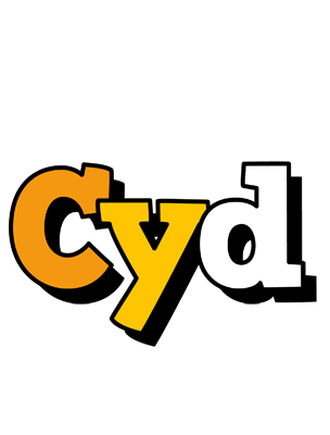 Cyd cartoon logo