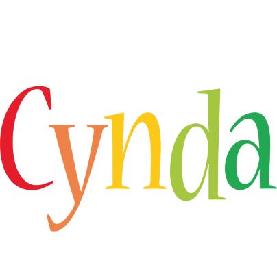 Cynda birthday logo