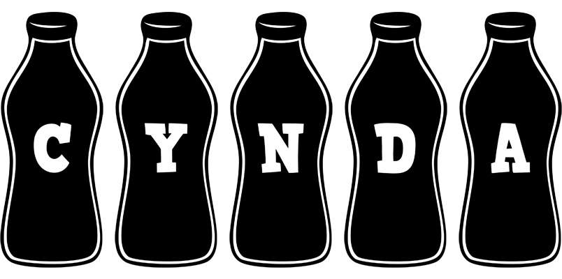 Cynda bottle logo