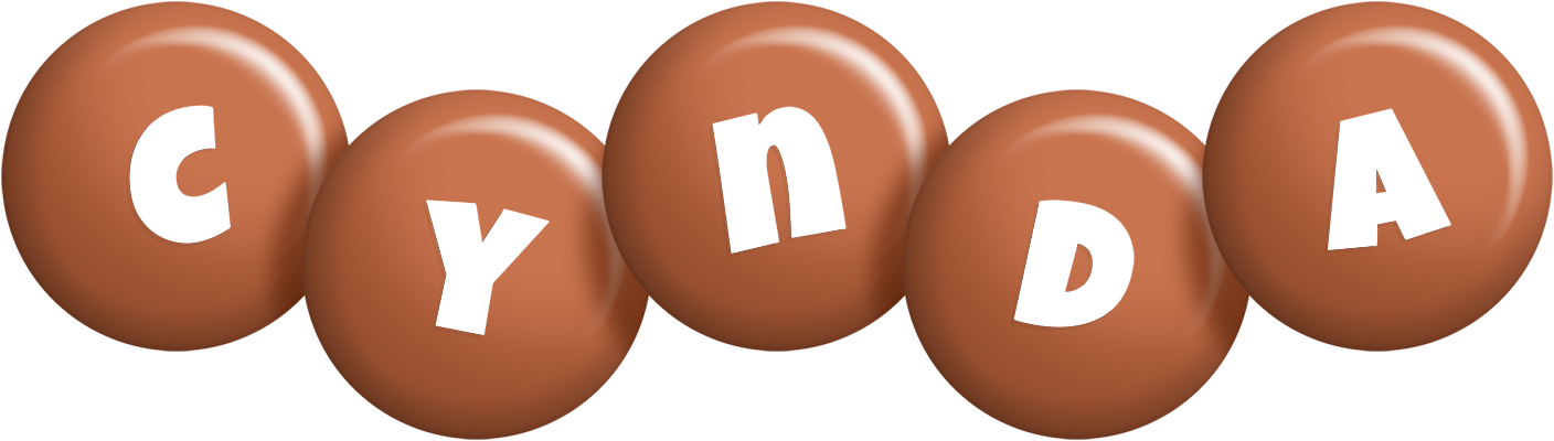 Cynda candy-brown logo