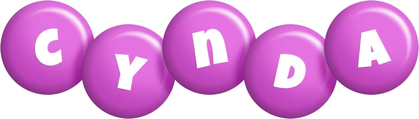 Cynda candy-purple logo