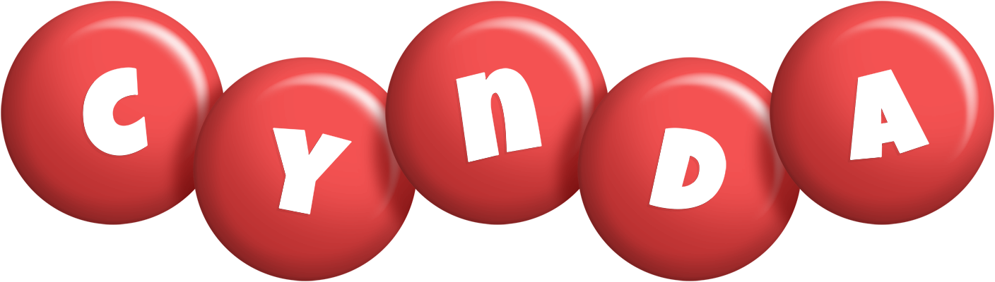 Cynda candy-red logo