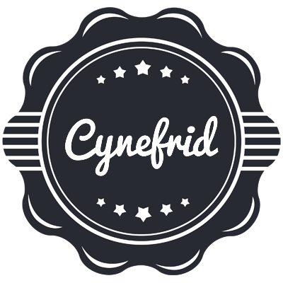 Cynefrid badge logo