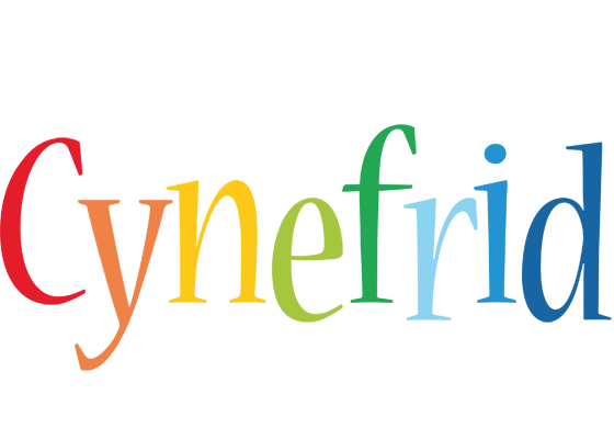 Cynefrid birthday logo