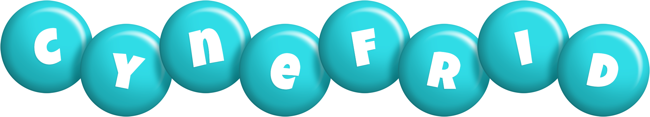 Cynefrid candy-azur logo