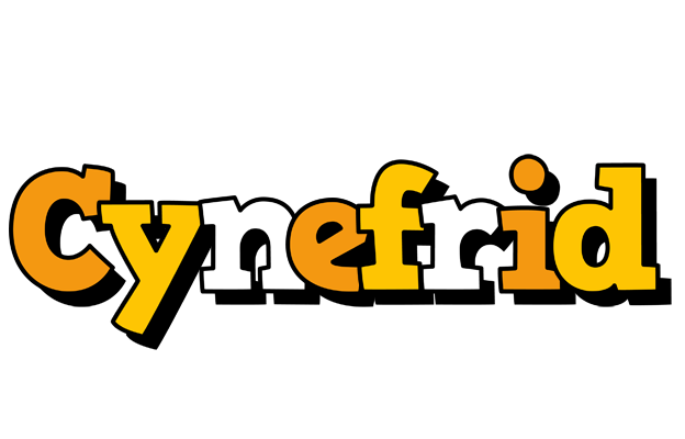 Cynefrid cartoon logo