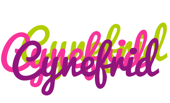 Cynefrid flowers logo