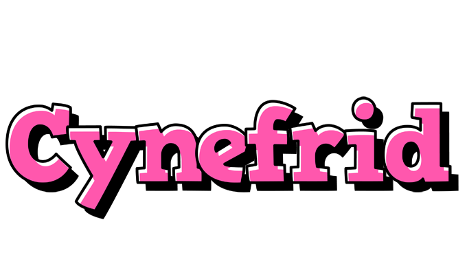 Cynefrid girlish logo
