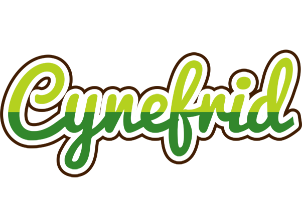 Cynefrid golfing logo