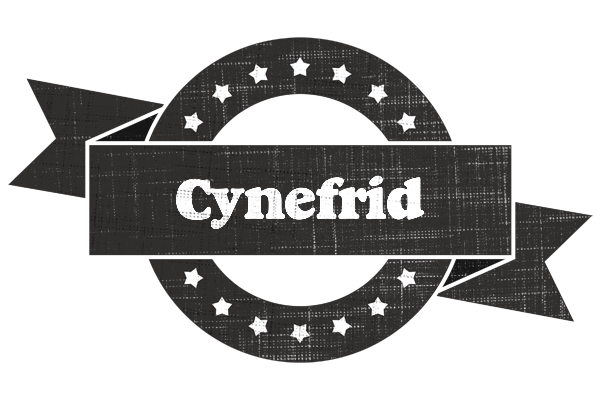 Cynefrid grunge logo