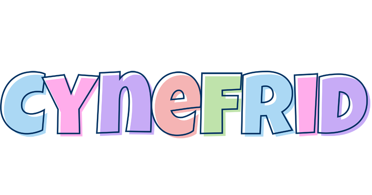 Cynefrid pastel logo