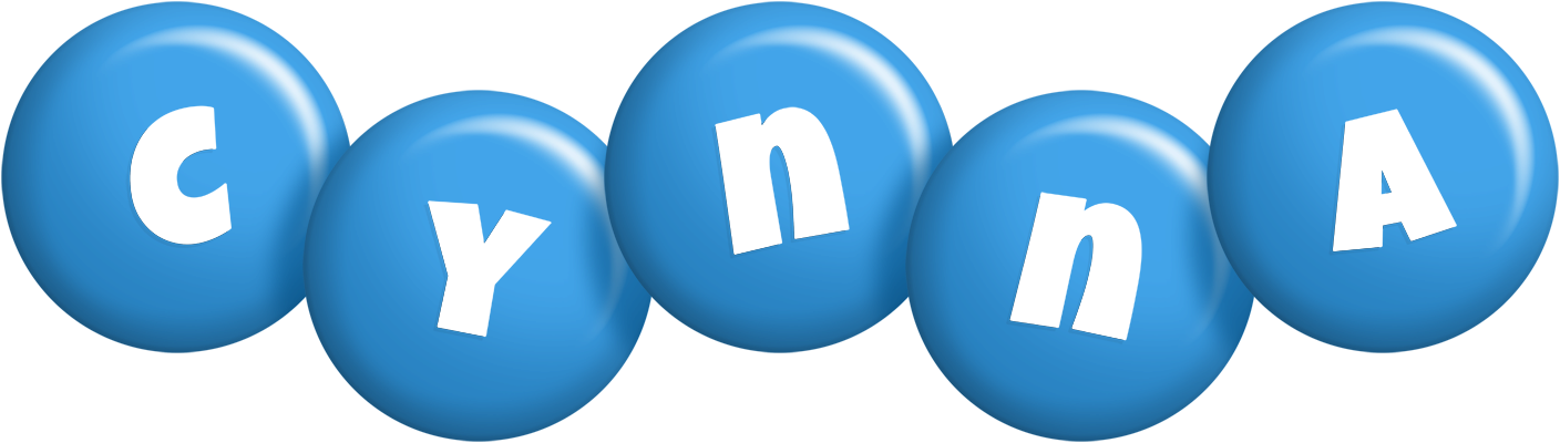 Cynna candy-blue logo