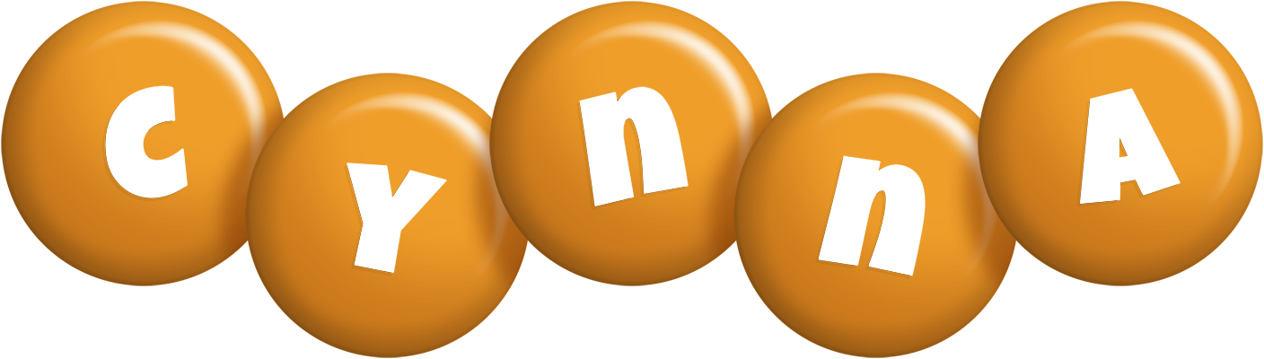 Cynna candy-orange logo