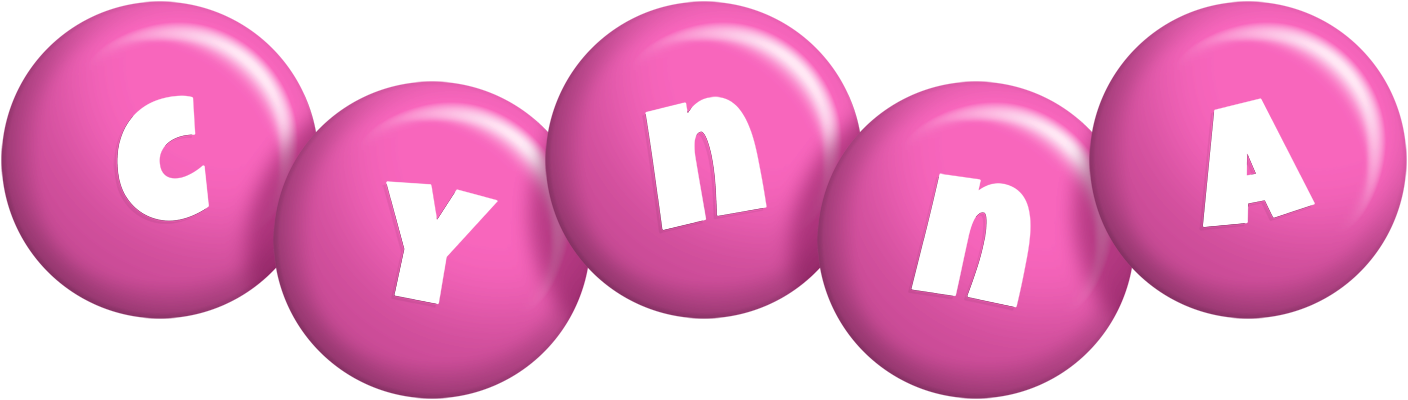 Cynna candy-pink logo