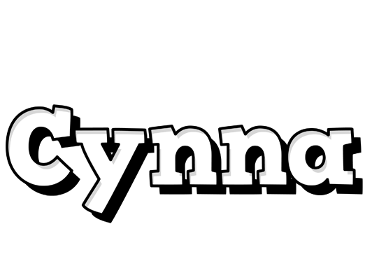 Cynna snowing logo