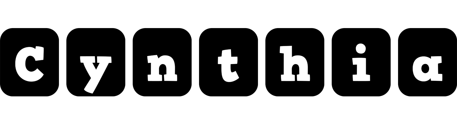 Cynthia box logo