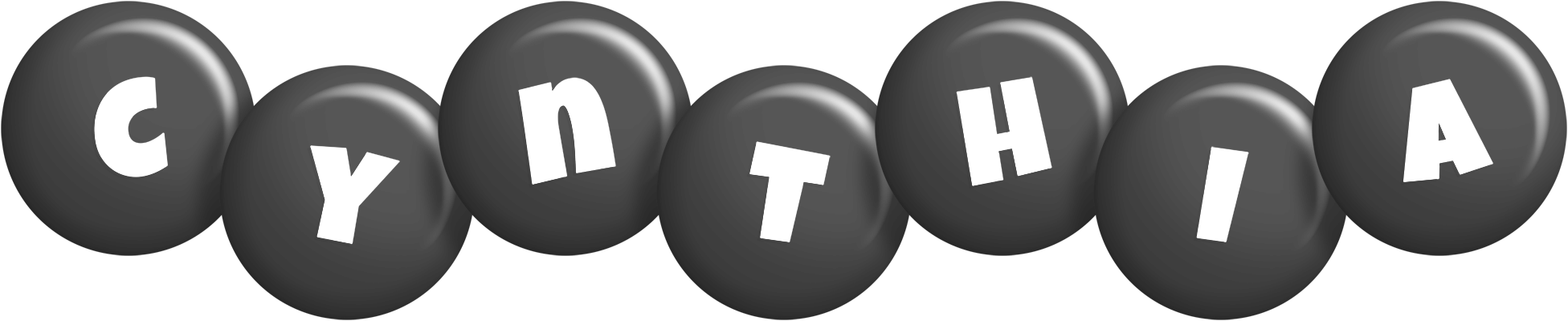 Cynthia candy-black logo