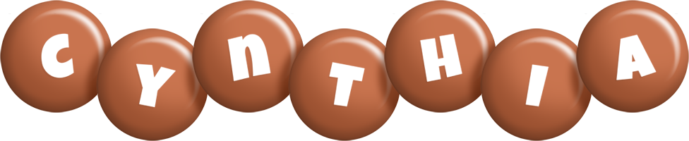 Cynthia candy-brown logo