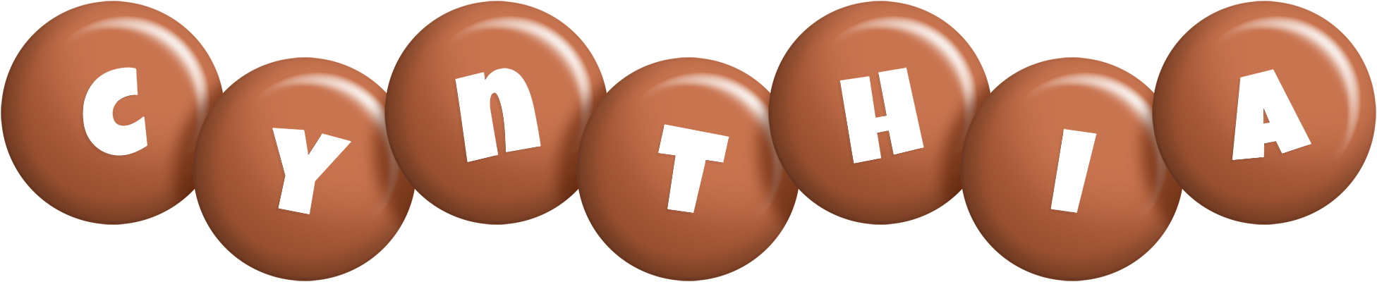Cynthia candy-brown logo