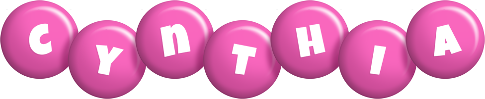 Cynthia candy-pink logo