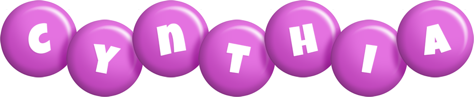Cynthia candy-purple logo