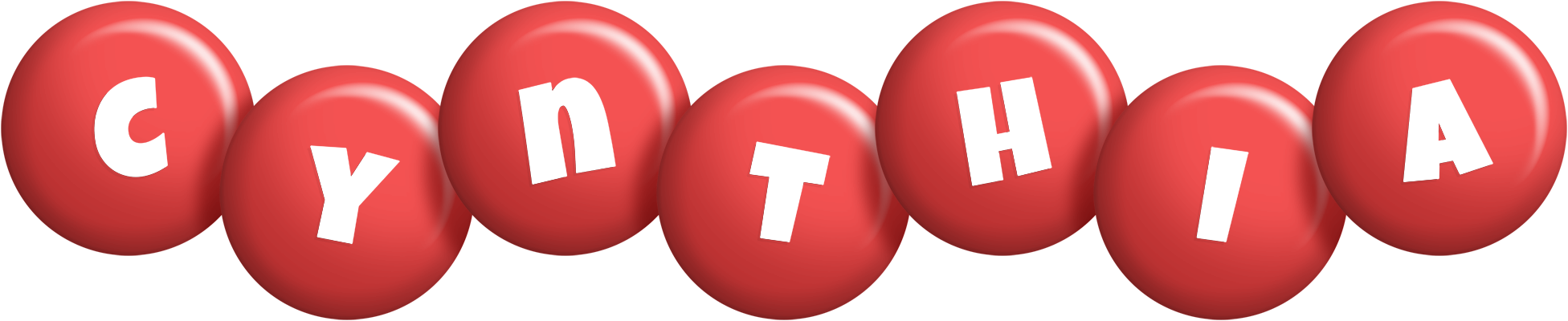 Cynthia candy-red logo