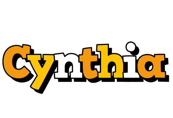 Cynthia cartoon logo