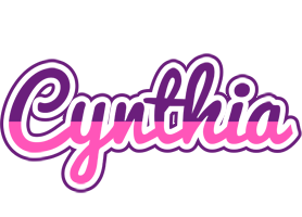 Cynthia cheerful logo