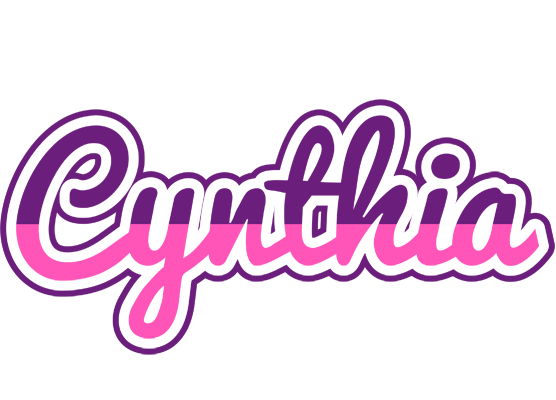 Cynthia cheerful logo
