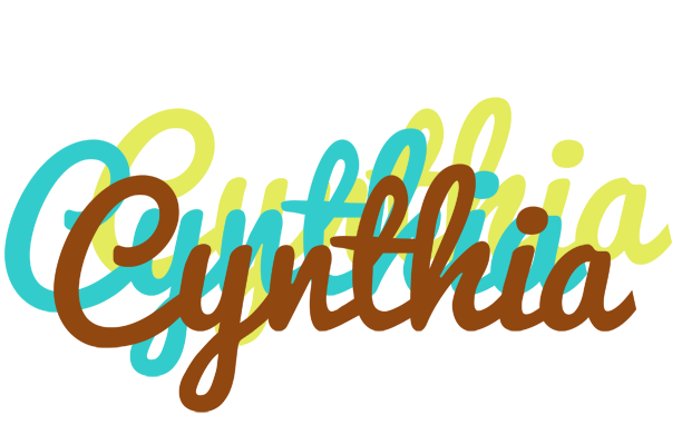 Cynthia cupcake logo