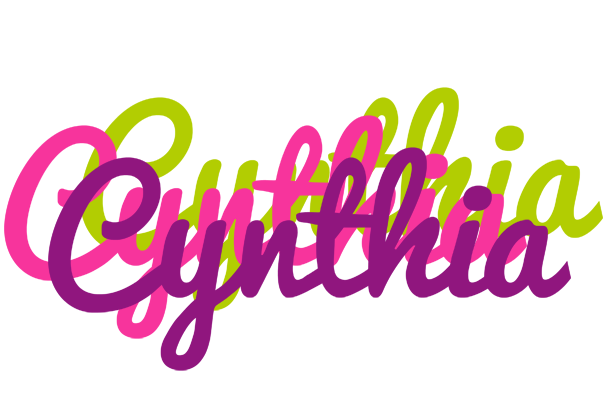 Cynthia flowers logo