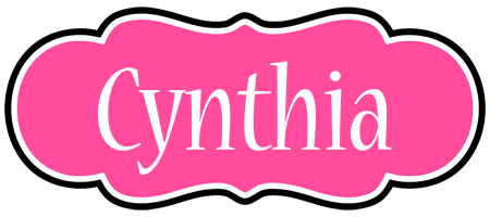 Cynthia invitation logo