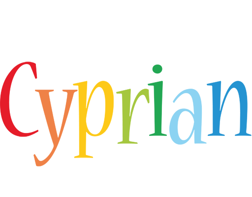 Cyprian birthday logo