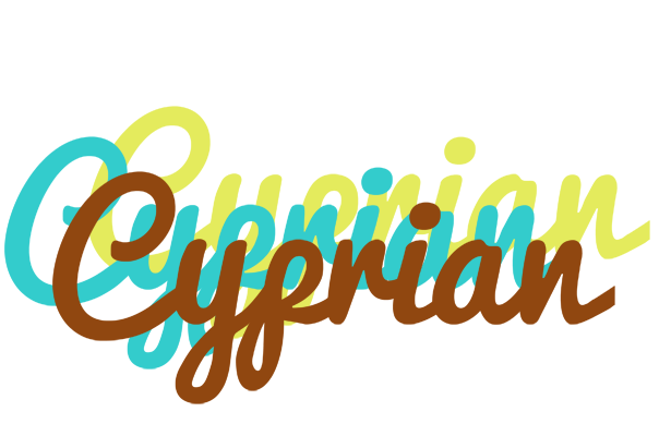 Cyprian cupcake logo