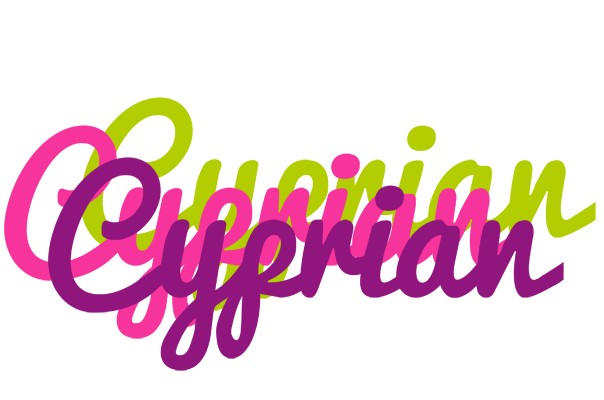 Cyprian flowers logo