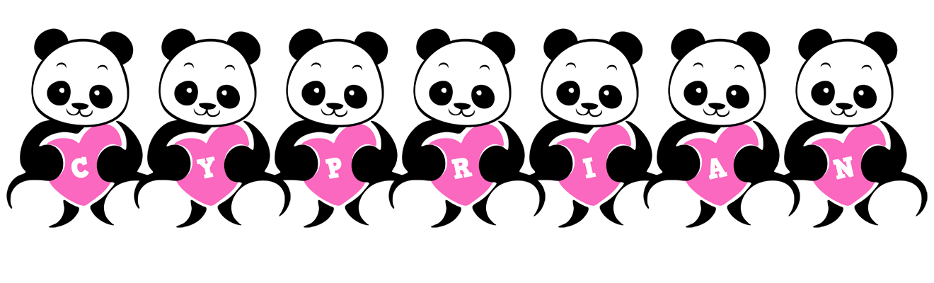 Cyprian love-panda logo
