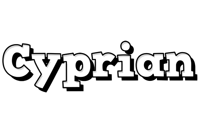 Cyprian snowing logo