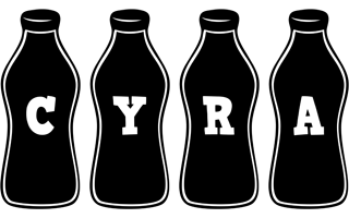 Cyra bottle logo