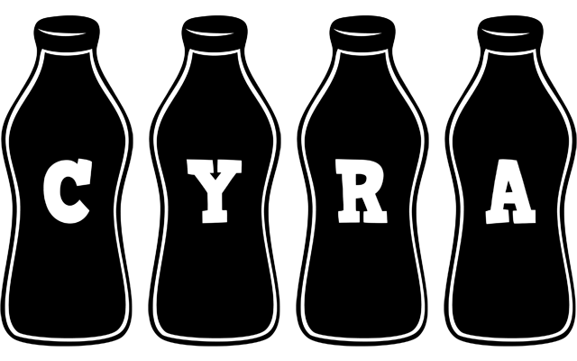 Cyra bottle logo