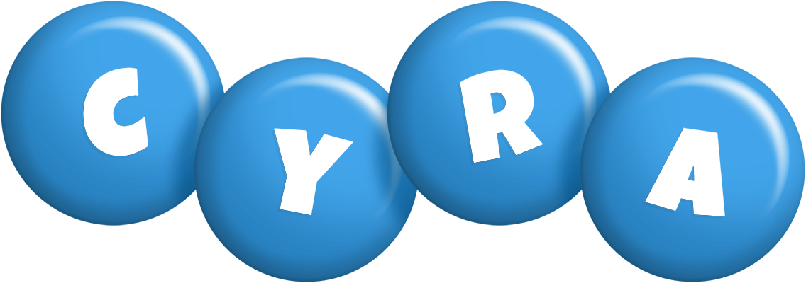 Cyra candy-blue logo