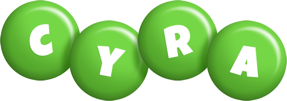 Cyra candy-green logo