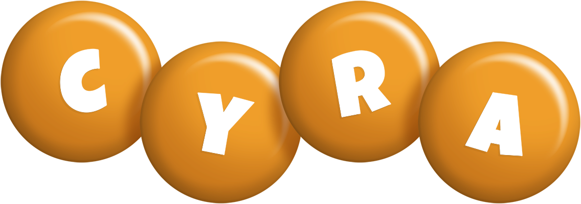 Cyra candy-orange logo