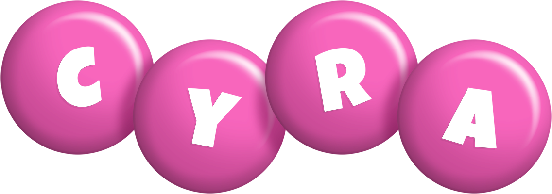 Cyra candy-pink logo