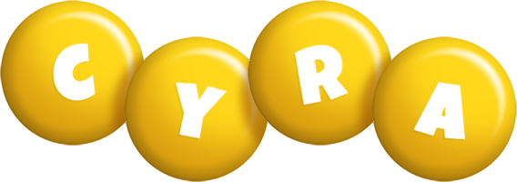Cyra candy-yellow logo