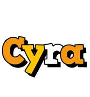 Cyra cartoon logo